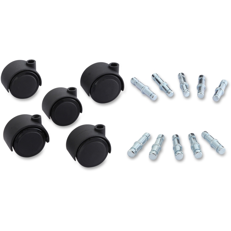 Lorell Soft Wheel Deluxe Casters Set 33446 LLR33446