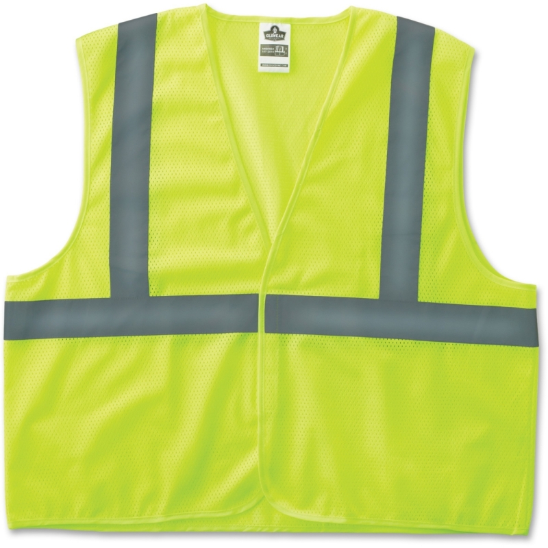 GloWear Class 2 Lime Super Econo Vest 20973 EGO20973 8205HL