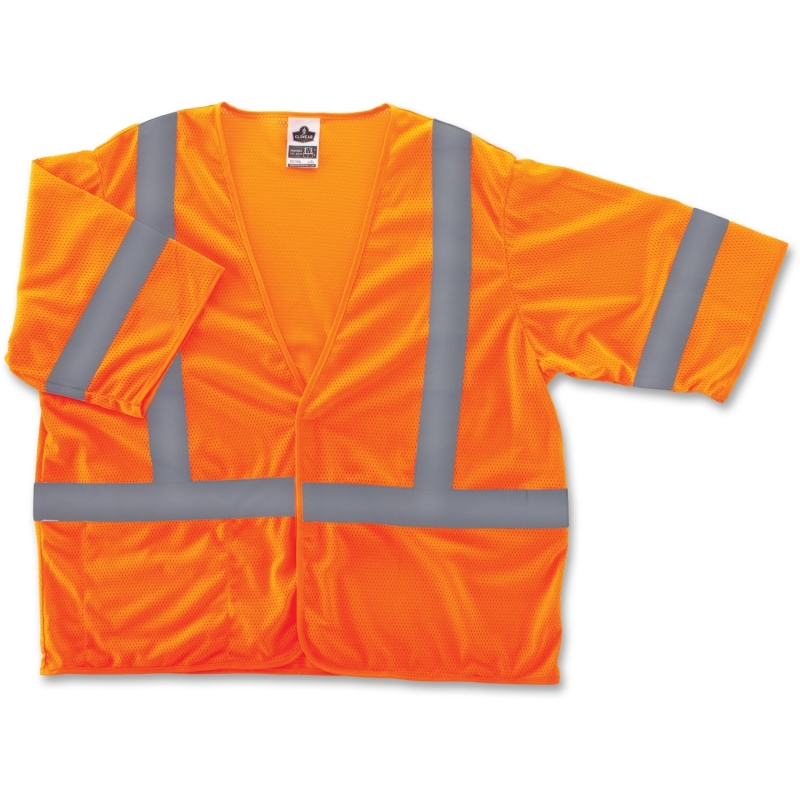 GloWear Class 3 Orange Economy Vest 22013 EGO22013 8310HL