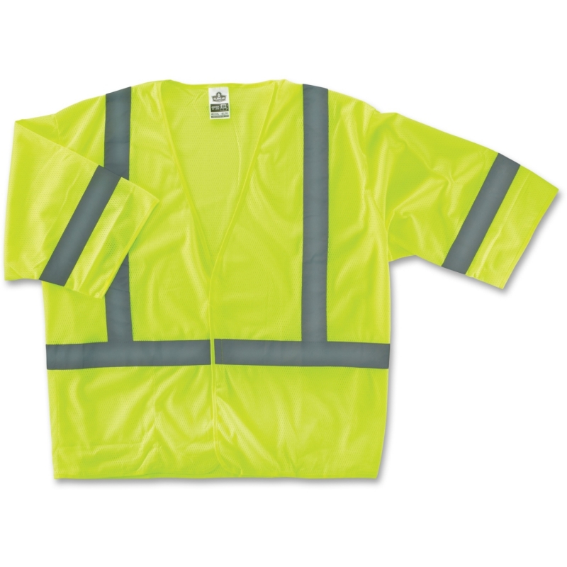 GloWear Class 3 Lime Economy Vest 22023 EGO22023 8310HL