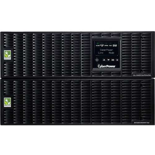 CyberPower 10KVA Online UPS 6U Maintenance Bypass HW-I/O 200-240V RT 3YR WTY OL10000RT3UPDU