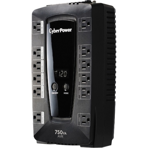 CyberPower Intelligent LCD Series 750VA 450W UPS AVRG750LCD