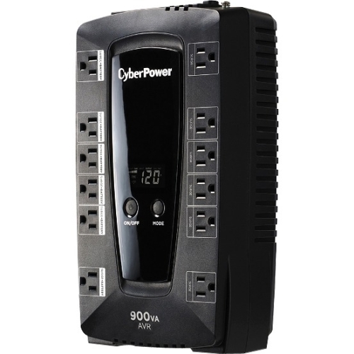 CyberPower Intelligent LCD Series 900VA 480W UPS AVRG900LCD
