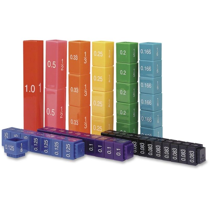 Learning Resources Fraction Tower Equivalency Cube 2509 LRN2509