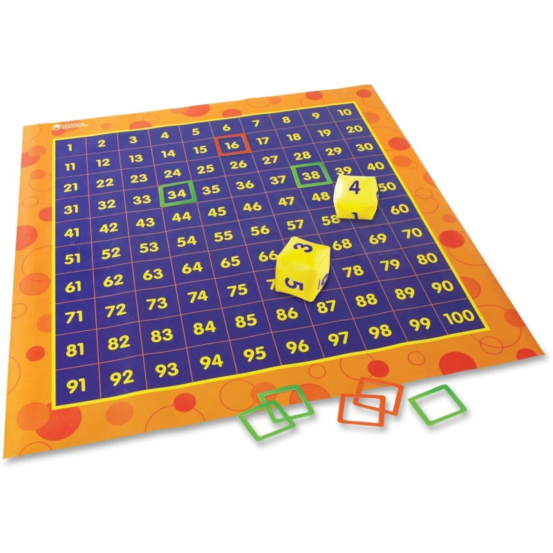 Learning Resources Hip Hoppin Hundred Mat (LER1100) LER1100- LRNLER1100