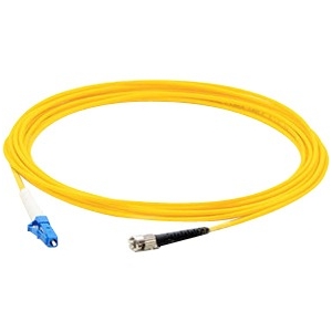 AddOn 1m LC (Male) to ST (Male) Single-Mode fiber (SMF) Simplex OS1 Yellow Patch Cable ADD-ST-LC-1MS9SMF