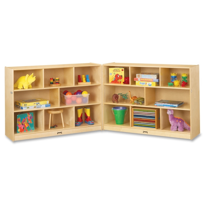 Jonti-Craft Mobile Fold-n-Lock Open Shelf Unit 0369JC JNT0369JC