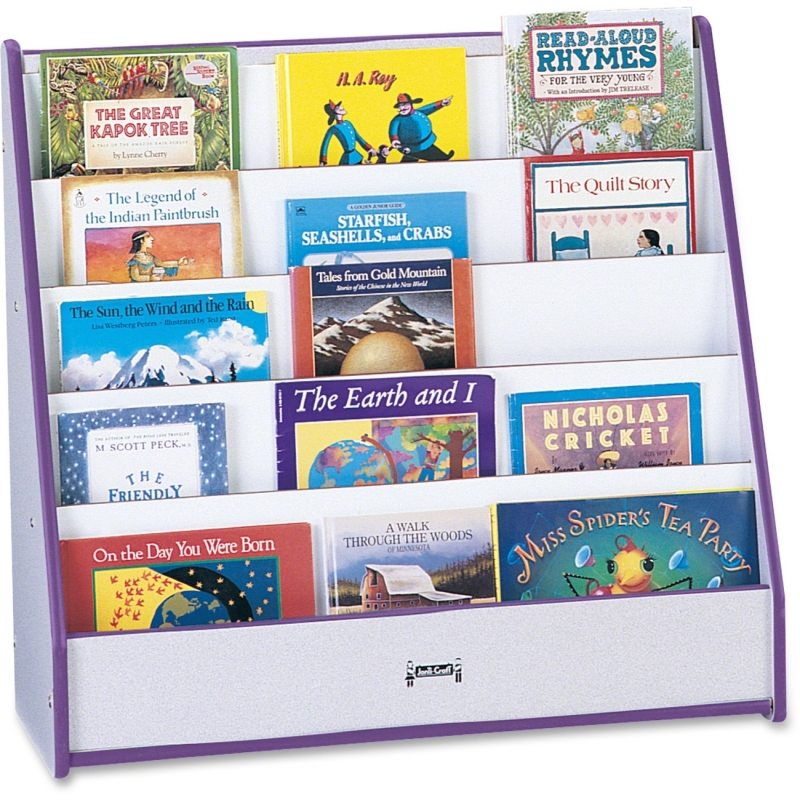 Rainbow Accents Laminate 5-Shelf Pick-a-Book Stand 3514JCWW004 JNT3514JCWW004