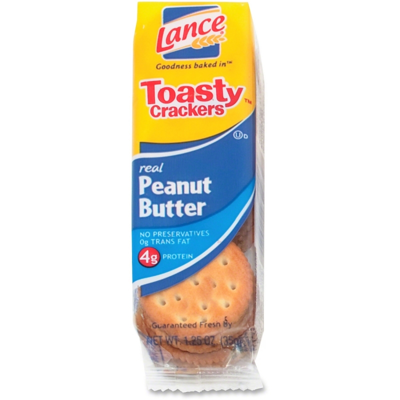 Lance Toasty Peanut Butter Cracker Sandwiches Packs SN40654 LNESN40654