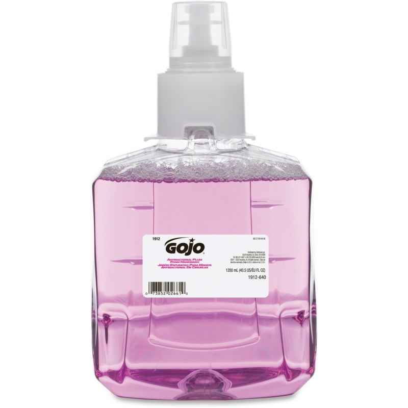 GOJO LTX-12 Dispenser Plum Antibact. Hand Soap 1912-02 GOJ191202