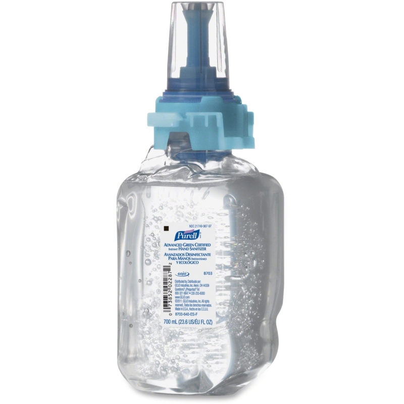 PURELL ADX Dispenser Gel Sanitizer Refill 8703-04 GOJ870304