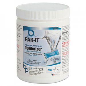 PAK-IT Industrial-Strength Deodorizer, Autumn Fresh, 20 PAK-ITs/Jar, 12 Jars/Carton BIG5853202240CT BIG 5853202240CT