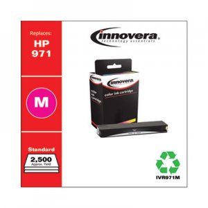 Innovera Remanufactured Magenta Ink, Replacement for HP 971 (CN623AM), 2,500 Page-Yield IVR971M