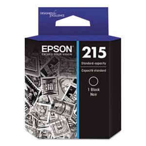 Epson T215120 (215) DURABrite Ultra Ink, Black EPST215120S T215120-S