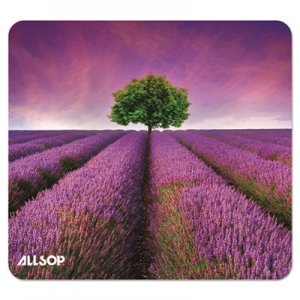 Allsop Naturesmart Mouse Pad, Lavender Field Design, 8 1/2 x 8 x 1/10 ASP31422 31422