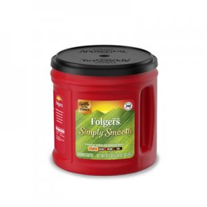 Folgers Coffee, Simply Smooth, 31.1 oz Canister FOL20513 2550020513