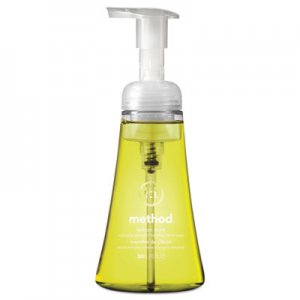 Method Foaming Hand Wash, Lemon Mint, 10 oz Pump Bottle, 6/Carton MTH01162CT
