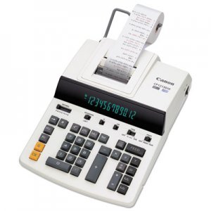 Canon CP1213DIII 12-Digit Heavy-Duty Commercial Desktop Printing Calculator, 4.8 L/Sec CNM9933B001 9933B001