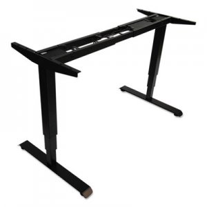 Alera 3-Stage Electric Adjustable Table Base w/Memory Controls, 25" to 50 3/4"H, Black ALEHT3SAB