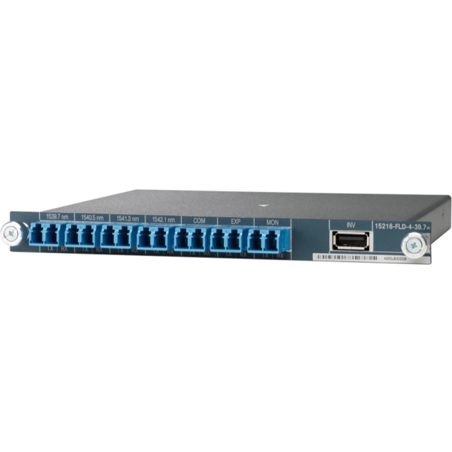 Cisco ONS 4 Channel Optical Add/Drop Multiplexer 15216-FLD-4-49.3= 15216