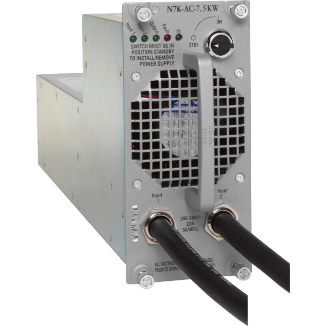 Cisco Nexus 7000 7.5kW AC Power Supply Module US N7K-AC-7.5KW-US