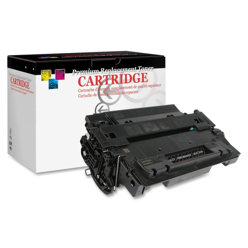 West Point Remanufactured Toner Cartridge Alternative For HP 55X (CE255X) 200180P WPP200180P