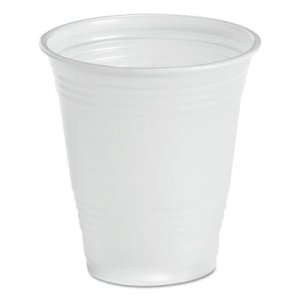 Boardwalk Translucent Plastic Cold Cups, 14 oz, Polypropylene, 20 Cups/Sleeve, 50 Sleeves/Carton BWKTRANSCUP14CT