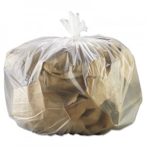 GEN High Density Can Liners, 33 gal, 13 microns, 33" x 39", Natural, 250/Carton GEN333916 Z6639HN GR1