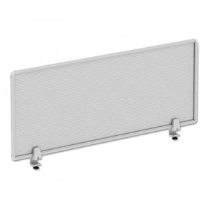 Alera Polycarbonate Privacy Panel, 47w x 18h, Silver ALEPP4718