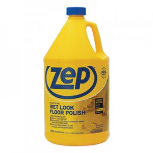 Zep Commercial Wet Look Floor Polish, 1 gal Bottle ZPEZUWLFF128EA ZUWLFF128