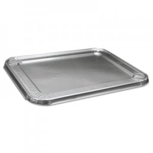Boardwalk Half Size Steam Table Pan Lid For Deep Pans, Aluminum, 100/Case BWKLIDSTEAMHF