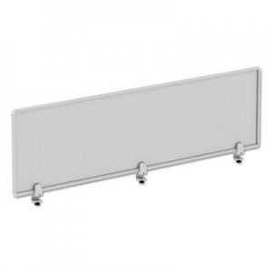 Alera Polycarbonate Privacy Panel, 65w x 18h, Silver ALEPP6518