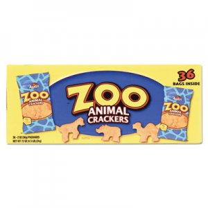 Austin Zoo Animal Crackers, Original, 2 oz Pack, 36 Packs/Box KEB827545 7978310022