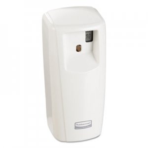 Rubbermaid Commercial TC Microburst Odor Control System 9000 LCD, 3.6 x 4.33 x 8.75, White RCP1793535 1793535