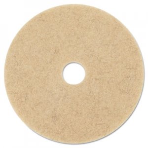 3M Ultra High-Speed Natural Blend Floor Burnishing Pads 3500, 27" Dia., Tan, 5/CT MMM20317 3500