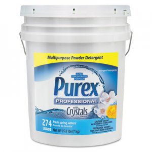 Purex Dry Detergent, Fresh Spring Waters, Powder, 15.6 lb. Pail g Waters DIA06355 DIA 06355