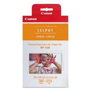 Canon Ink & Paper Combo Pack, Tri-Color CNM8568B001 8568B001