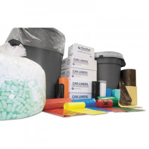 Inteplast Group Institutional Low-Density Can Liners, 7-10 gal, .35 mil, 24 x 24, Black, 1000/CT IBSSL2424LTK WSL2424LTK