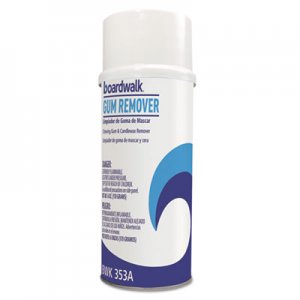 Boardwalk Chewing Gum and Candle Wax Remover, 6 oz Aerosol Spray, 12/Carton BWK353ACT 1041286
