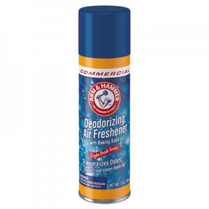 Arm & Hammer Baking Soda Air Freshener, Light Fresh, 7 oz Aerosol, 12/Carton CDC3320094170CT 33200-94170