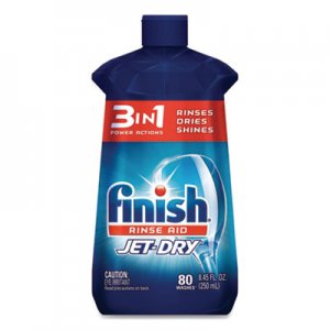 FINISH Jet-Dry Rinse Agent, 8.45 oz Bottle, 8/Carton RAC75713CT 51700-75713