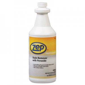 Zep Professional Stain Remover with Peroxide, Quart Bottle ZPP1041705 1041705