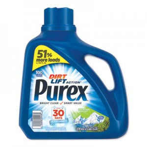 Purex Concentrate Liquid Laundry Detergent, Mountain Breeze, 150 oz Bottle, 4/Carton DIA05016CT DIA 05016