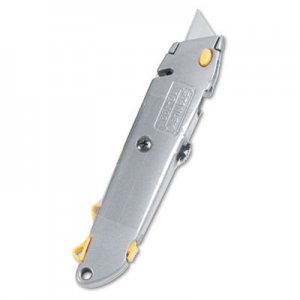 Stanley Quick-Change Utility Knife with Retractable Blade and Twine Cutter, Gray BOS10499BX 10-499