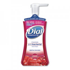 Dial Antibacterial Foaming Hand Wash, Power Berries, 7.5 oz Pump Bottle, 8/Carton DIA03016CT DIA 03016