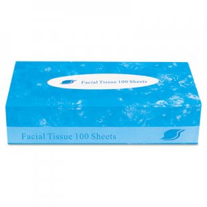 GEN Boxed Facial Tissue, 2-Ply, White, 100 Sheets/Box GENFACIAL30100 GENFACIAL30100B