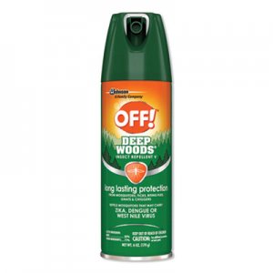OFF! Deep Woods Insect Repellent, 6oz Aerosol SJN611081EA 611081EA