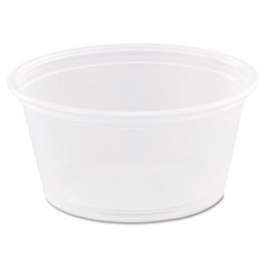 Dart Conex Complements Polypropylene Portion/Medicine Cups, 2 oz, Clear, 125/Bag, 20 Bags/Carton DCC200PC 200PC