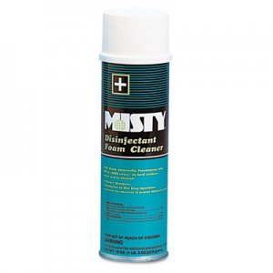 MISTY Disinfectant Foam Cleaner, Fresh Scent, 19 oz Aerosol Spray, 12/Carton AMR1001907 1001907