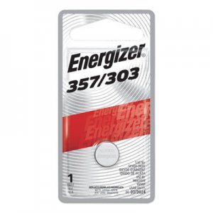 Energizer Watch/Electronic Battery, SilvOx, 357, 1.5V, MercFree EVE357BPZ 357BPZ